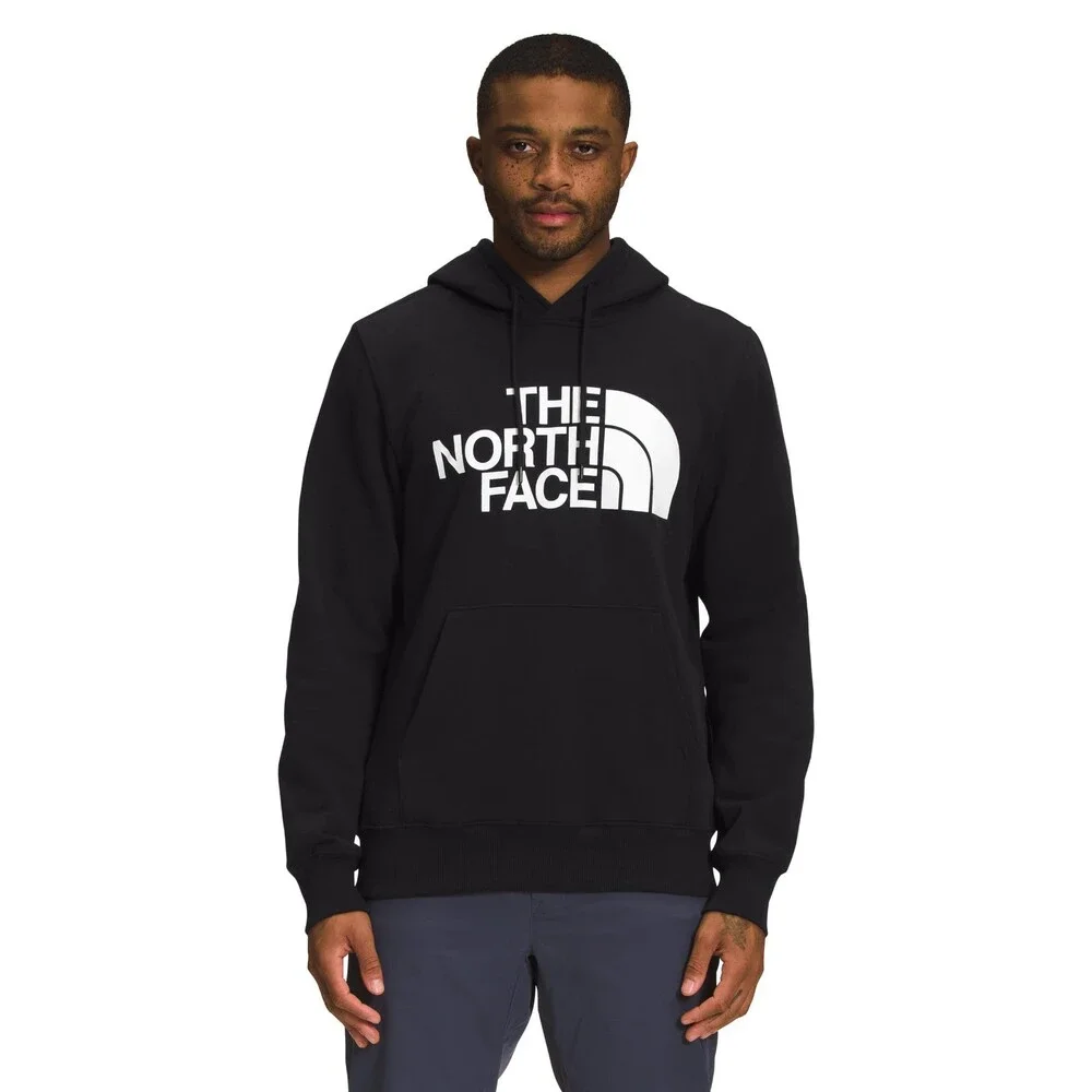 The North Face Half Dome Hoodie Men's XL Black Kangaroo Pocket Pullover UPS1316